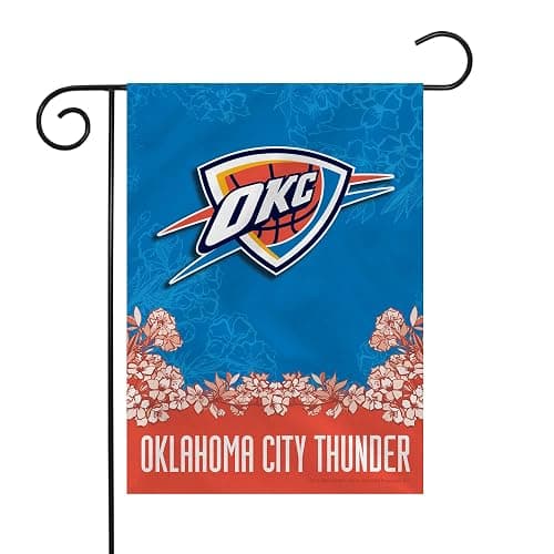 Rico Industries NBA Basketball Standard/Primary 13" x 18" Double Sided Garden Flag - Image 1