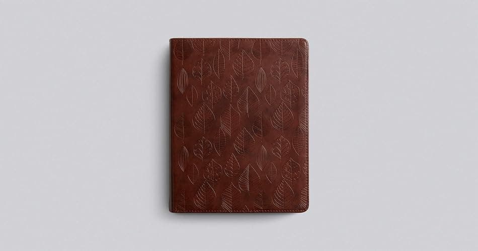 ESV Single Column Journaling Bible (TruTone, Chestnut, Leaves Design): Holy Bible, English Standard Version thumbnail 4