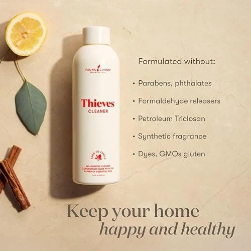 Thieves Household Cleaner | 14.4 oz | Plant-Based Multi-Surface Solution Infused with Essential Oils | Dilute for Floors, Carpets, Glass, Counters, Appliances, and General Home Cleaning thumbnail 5
