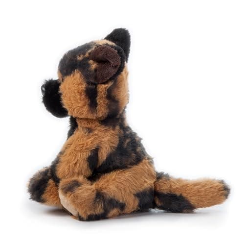 The Petting Zoo African Wild Dog Stuffed Animal, Babiez, Kids Gifts, 6 in | Wild Onez African Wild Dog Realistic Wildlife Zoo Animals by Zoologee. Great Toys for Girls and Boys. Plush Gifts for Kids thumbnail 3