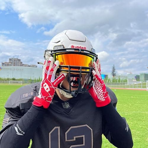 LeCool Multi-Color Football Visor,Enhance Your Game -Fits Adult & Youth Football Helmets thumbnail 7