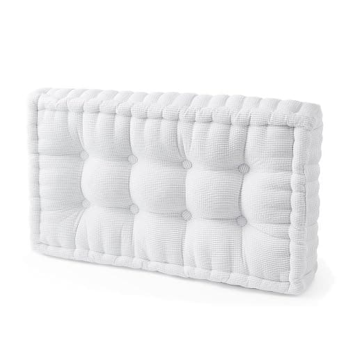 DormCo Rainha® - Ultra Thick Tufted College Headboard - Pure White thumbnail 5