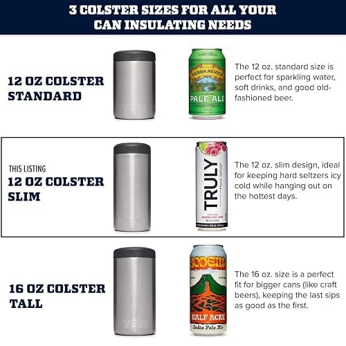 YETI Rambler 12 oz. Colster Slim Can Insulator for the Slim Hard Seltzer Cans thumbnail 2