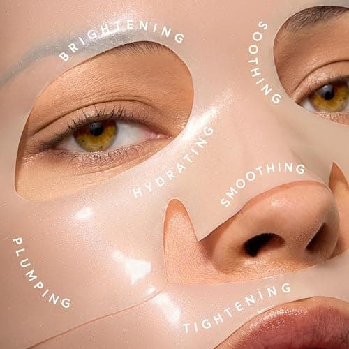 Everything Hydrogel Mask 8 Count, Plumping and Brightening Sheet Mask | Hydrating Face Masks with Triple Hyaluronic Acid, Glutathione & Vegan Collagen, Luxury Skincare by Dr. Barbara Sturm thumbnail 3