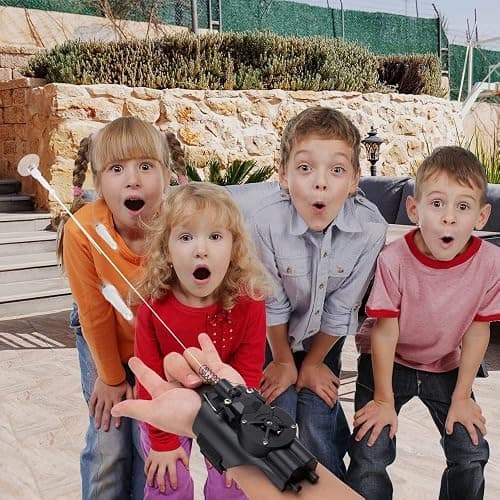 M MITLINK Web Launcher Spider String Shooter Toy, Web Shooters Cool Gadgets Reel-in Real Silk Superhero Role-Play Fun Stuff Toys Great for Men and Kids thumbnail 2