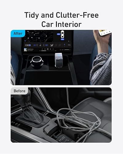 Anker Retractable USB-C Car Charger, 75W Max Fast Charging with Built-in Retractable Cable Car Adapter, Car Accessories for iPhone 17/16 Series, Galaxy S25/S24, MacBook Pro/Air, iPad, and More thumbnail 5