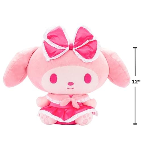 Hello Kitty and Friends - My Melody 12” Pink Monochrome Plush thumbnail 3