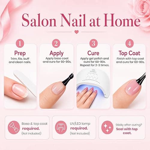 Beetles French tip base gel thumbnail 8