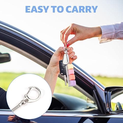 3Pcs Keyboard Fidget Toy 4-Button Fidget Keyboard Keychain Stress Relief Toys Funny Fidget Keyring Finger Keyboard Keychain Keyboard Clicker Fidget Decompression Toys thumbnail 5