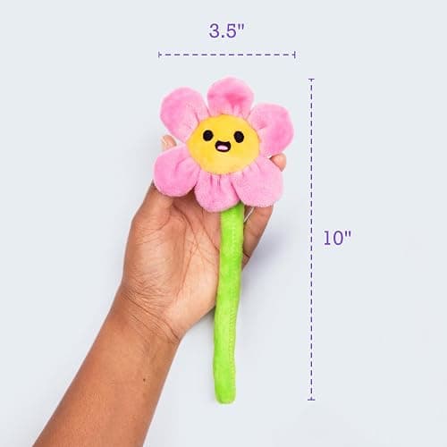 WHAT DO YOU MEME? Emotional Support Flowers by Relatable, Cuddly Plush Toys and Stuffed Animals, Includes 5 Plushies with Basket, Thoughtful or Cute Stocking Stuffer thumbnail 7