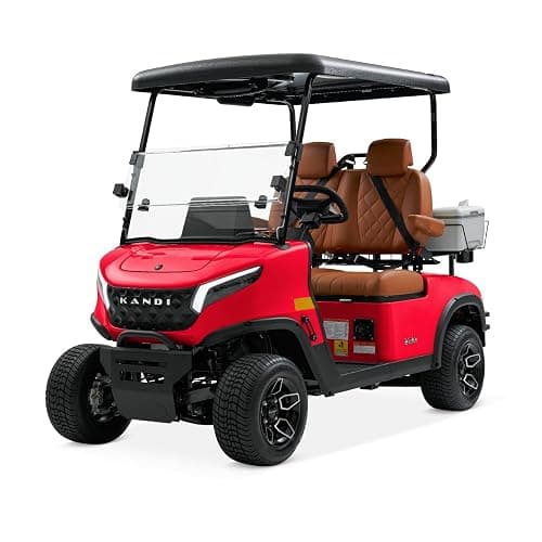 Kandi America Goat 2P Electric Golf Cart with 5,000W Motor, 48V Lithium Battery, Yoke Steering, Advanced Suspension, and Hydraulic Brakes – Eco-Friendly & Powerful for On-Road and Off-Road Adventures thumbnail 5