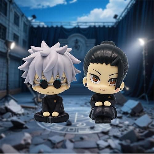Elie&Eason Gojo Figure Statue, Geto Suguru Figurines,  thumbnail 6