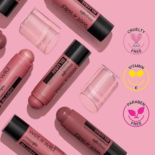 wet n wild MegaGlo Makeup Stick, Buildable Color, Versatile Use, Cruelty-Free & Vegan - Floral Majority thumbnail 6