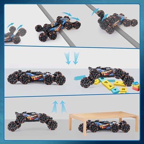 NEXBOX Cool 8 Wheels Hand Controlled rc Stunt Car Toys, Gesture Sensing Remote Control Cars for Boys Age 6 7 8-12 13 14 Year Old, Birthday Gifts Ideas for Kids thumbnail 9