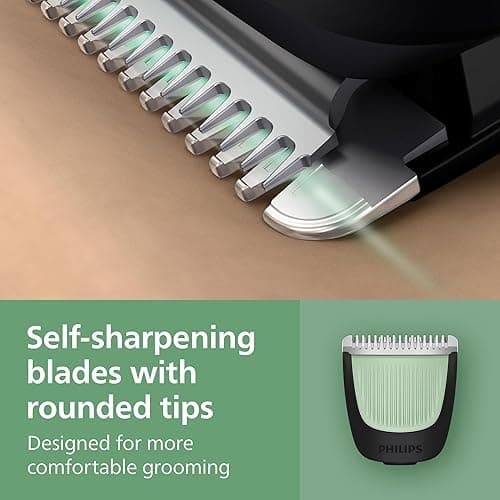 Philips Norelco All-in-One 3000 Series 13 in 1 Trimmer, Beard Styler & Men's Hair Clipper, 9 Length Settings & Self-Sharpening Skin-Friendly Blades, MG3919/50 thumbnail 6