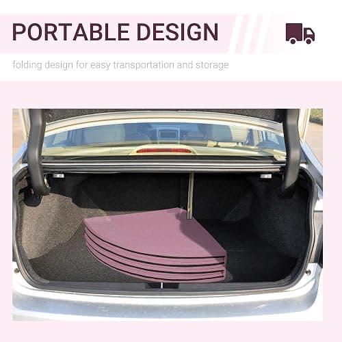 Soozier Pole Dance Mat, 2"T x 5'W Folding Pole Crash Mat for Home, Lightweight and Foldable thumbnail 3
