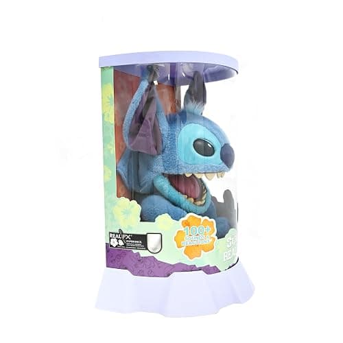 Wow! Stuff Disney Stitch Puppetronic by RealFX | Looks, Feels & Sounds Real! | Disney's Lilo & Stitch | Over 100 Action & Sounds | 18" High | Ages 6+ thumbnail 5