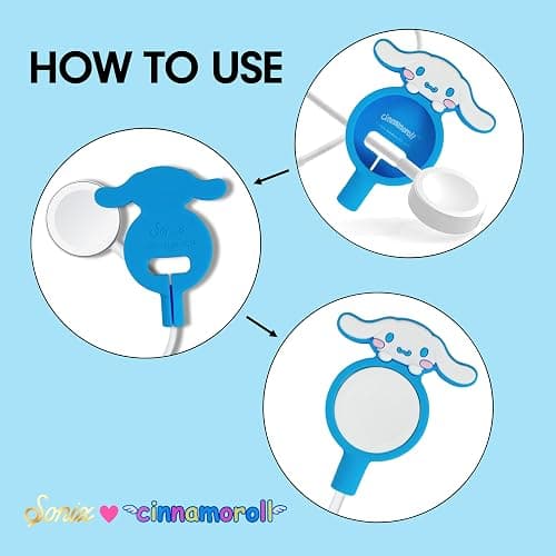 Sonix x Sanrio Apple Watch Charger Cover | Silicone Smartwatch Charging Cable Case, Dock Holder for Apple Watch | Cinnamoroll thumbnail 4
