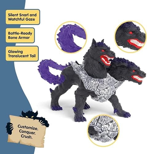 Schleich Eldrador Creatures - 71 PC BattleCave Arena Lava Vs. Shadow Playset - Lava Bull and Shadow Hound Set - Animal Monster Figurines for Boys and Girls - Fun Beast Toys for Kids Ages 7+ | 42673 thumbnail 8