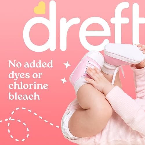 Dreft Baby Liquid Laundry Detergent, Gentle on Sensitive Skin Laundry Soap, 150 fl oz, 114 Loads (Packaging May Vary) thumbnail 4