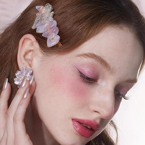 Flower Knows Violet Strawberry Rococo Glowy Lip Gloss 3-Piece Set,G01+G02+G03 with Canvas Tote Bag & Hair Clip,Moisturizing Lip Oil,Hydrating Lip Plumper Makeup for Girls & Women thumbnail 7