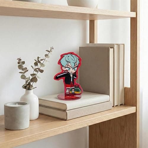 YJacuing Alien Stage Passion Love Series Acrylic Stand Stamp, Official ALNST 3rd Anniversary Collectible Anime Merch (Till) thumbnail 2