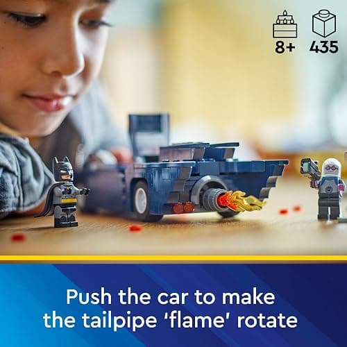 LEGO DC Batman : Batman with The Batmobile vs. Harley Quinn & Mr. Freeze Building Toy - Pretend Play Toy for Boys & Girls, Ages 8+ Years - Gift for Christmas - 76274 thumbnail 4