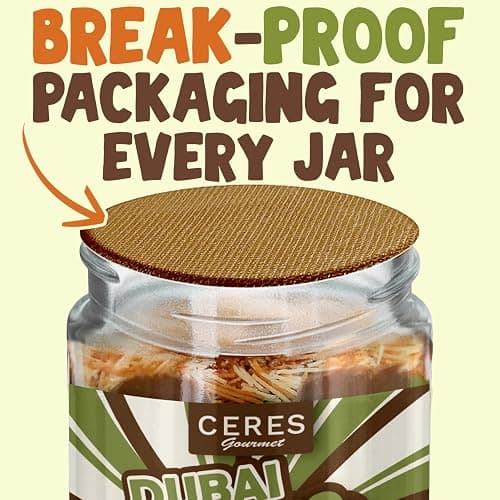 Dubai Spreadable Chocolate– Premium Pistachio Spread with Roasted Phyllo, Gourmet Breakfast Chocolate, Crunchy Dubai Chocolate Filling
 thumbnail 9
