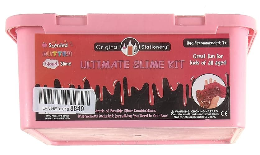 Original Stationery Ultimate Slime Kit, Awesome Pink Slime Kit to Make Fishbowl Slime, Cloud Slime, & More, Amazing Birthday & Xmas Gift Idea for Kids thumbnail 8