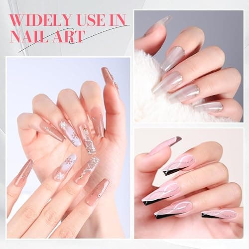 GELLAKTIK Solid Glue Gel for False Nail Tips, 30ml Gel Glue for Fake Nails Press On Nails, Nail Lamp Curing Needed, 30+Days Long Lasting thumbnail 5