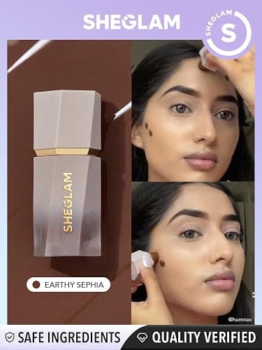 SHEGLAM Sun Sculpt Cool Toned Liquid Contour Stick Long Lasting Cream Bronzer Makeup - Earthy Sepia thumbnail 2
