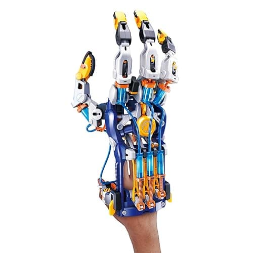 Thames & Kosmos Mega Cyborg Hand STEM Experiment Kit | Build Your Own GIANT Hydraulic Amazing Gripping Capabilities Adjustable for Different Sizes Learn Pneumatic Systems thumbnail 4