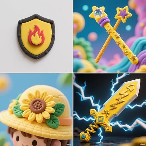 LitoJoy Yellow Air Dry Foam Clay 1.1lbs/500g, Soft & Easy to Mold | Soft, lightweight, non-sticky and stretchy; easy to mold for family crafts, slime, cosplay props, school art and home decor. thumbnail 8