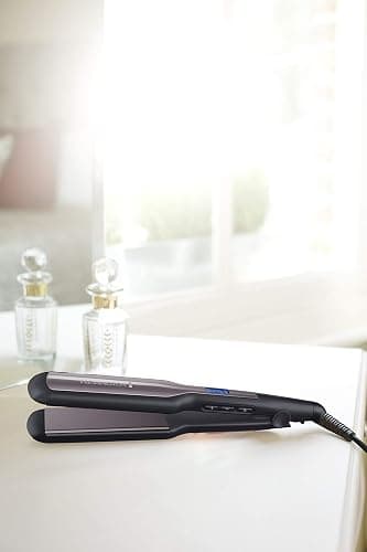 Remington Glätteisen breit Pro-Ceramic Extra (extra breite 45mm Stylingplatten -speziell für dickes, krauses, lockiges und sehr langes Haar) LCD-Display, 150-230°C, Haarglätter S5525 thumbnail 5