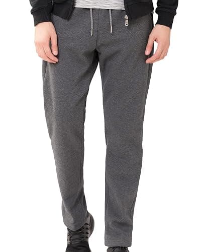 GXAMOY Men's Winter Fleece Pants Sherpa Lined Sweatpants Active Warm Thick Jogger Pants thumbnail 5