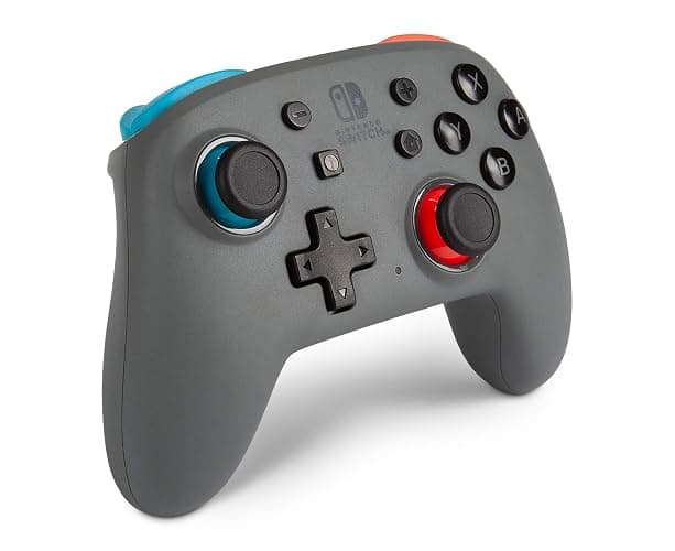PowerA Nano Enhanced Wireless Controller for Nintendo Switch - Grey-Neon thumbnail 13