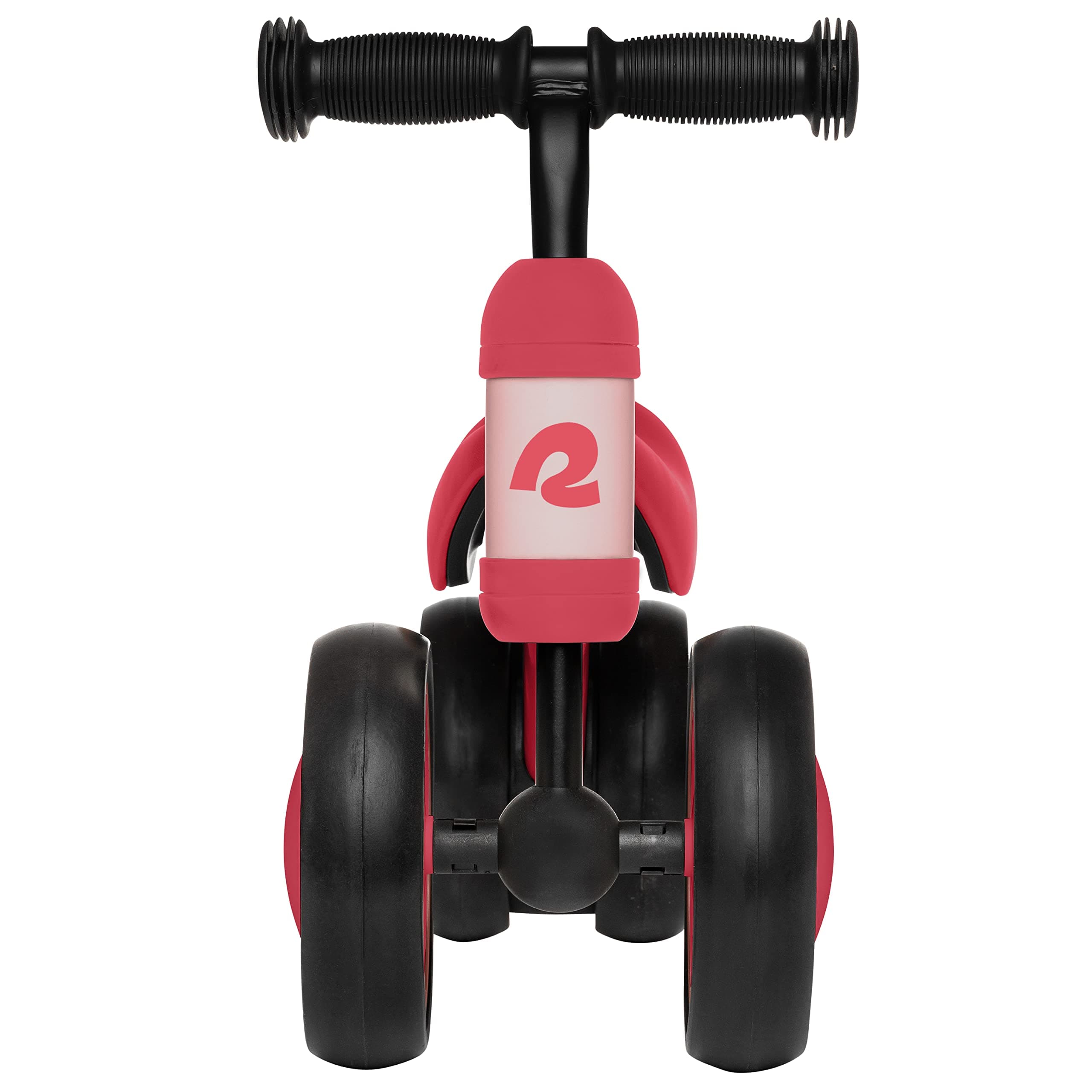 Retrospec Cricket Baby Walker Balance Bike with 4 Wheels for Ages 12-24 Months - Toddler Bicycle Toy for 1 Year Old’s - Ride On Toys for Boys and Girls - One Size - Blush thumbnail 3