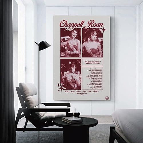 Generic Vintage Chappell Roan Poster Canvas Wall Art Decor Living Room Bedroom 12x18inch (30x45cm) Style-2 thumbnail 3