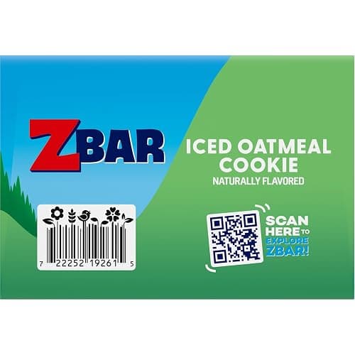 Zbar - Iced Oatmeal Cookie - Soft-Baked Energy Snack Bars - Non-GMO - 12g Whole Grains - USDA Organic Granola Bars (24 Pack) thumbnail 16
