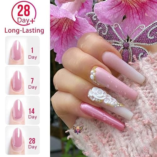 MUSILAN Monomer Acrylic Nail Liquid 150ML - Acrylic Liquid Monomer for Acrylic Powder Acrylic Nail Monomer with 3PCS Acrylic Brushes Size（8/10/14）For Acrylic Nails Extension Non-Yellowing thumbnail 8