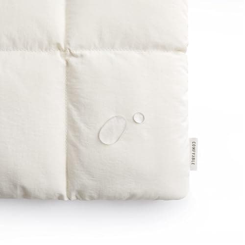 Comfyable Puffy Laptop Sleeve 15 Inch 16 Inch, Quilted Puffer Laptop Carrying Case, Pillow Pouch Compatible for MacBook Air 15 in M4 2025 & MacBook Pro 16 in M4 2024, Rice thumbnail 2