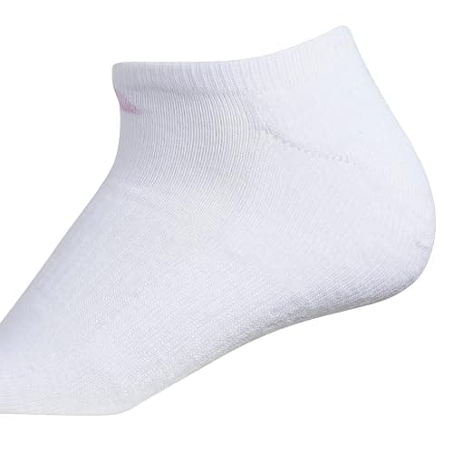 adidas Women's Athletic Cushioned 6-Pack No Show, Socks - No Show Socks for Secure Fit, Cushioned Comfort, Low Profile thumbnail 3