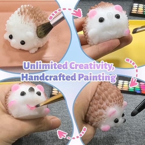 DIY Taba Squishy Kit - Make Your Own Squishies with Animal Molds and 1:1 AB Liquid Silicone Gel (14oz) thumbnail 5