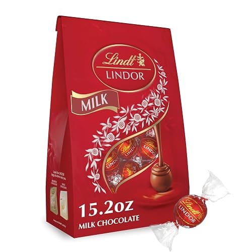 Lindt Lindor Strawberries & Cream 200g - Image 1