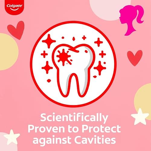 Colgate Kids Barbie Red Toothpaste - 80 g thumbnail 3