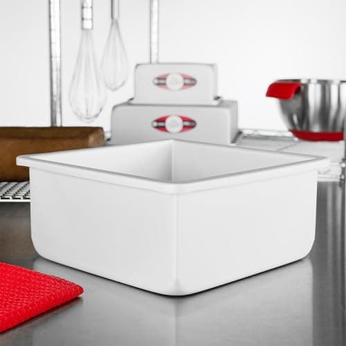 Fat Daddio's Anodized Aluminum Square Cake Pan, 8 x 4 Inch thumbnail 4