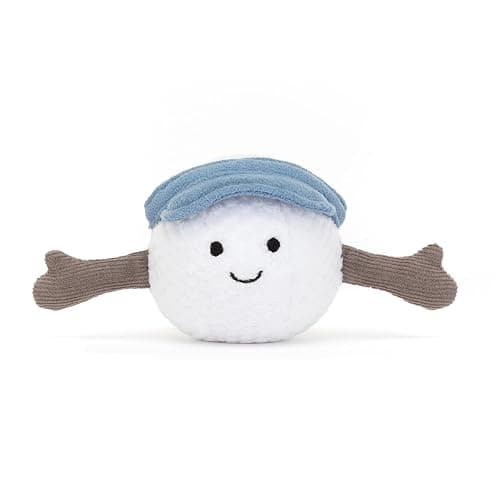 Jellycat Amuseables Golf Ball Stuffed Toy, 2.5 inches - Golf Ball Plush for Sports Fans thumbnail 7