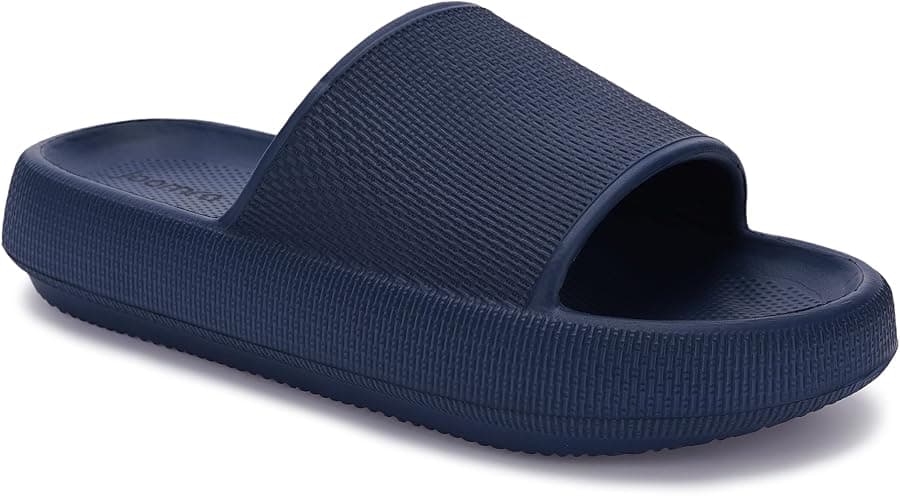Joomra Pillow Slippers for Women and Men Non Slip Quick Drying Shower Slides Bathroom Sandals | Ultra Cushion | Thick Sole - Image 1
