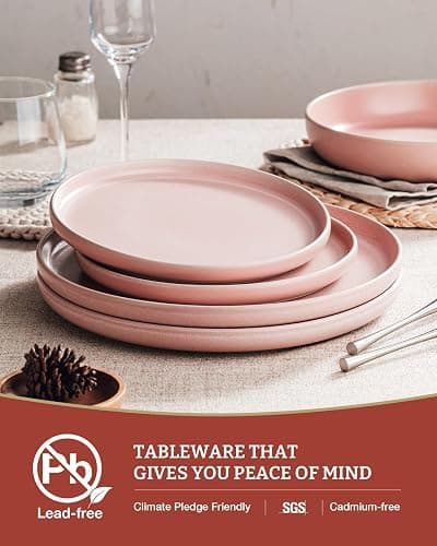 pink plates/bowls thumbnail 6