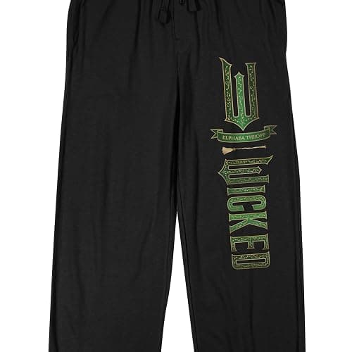 Wicked: Part 1 Elphaba Thropp sleep pant on Black Adult thumbnail 2